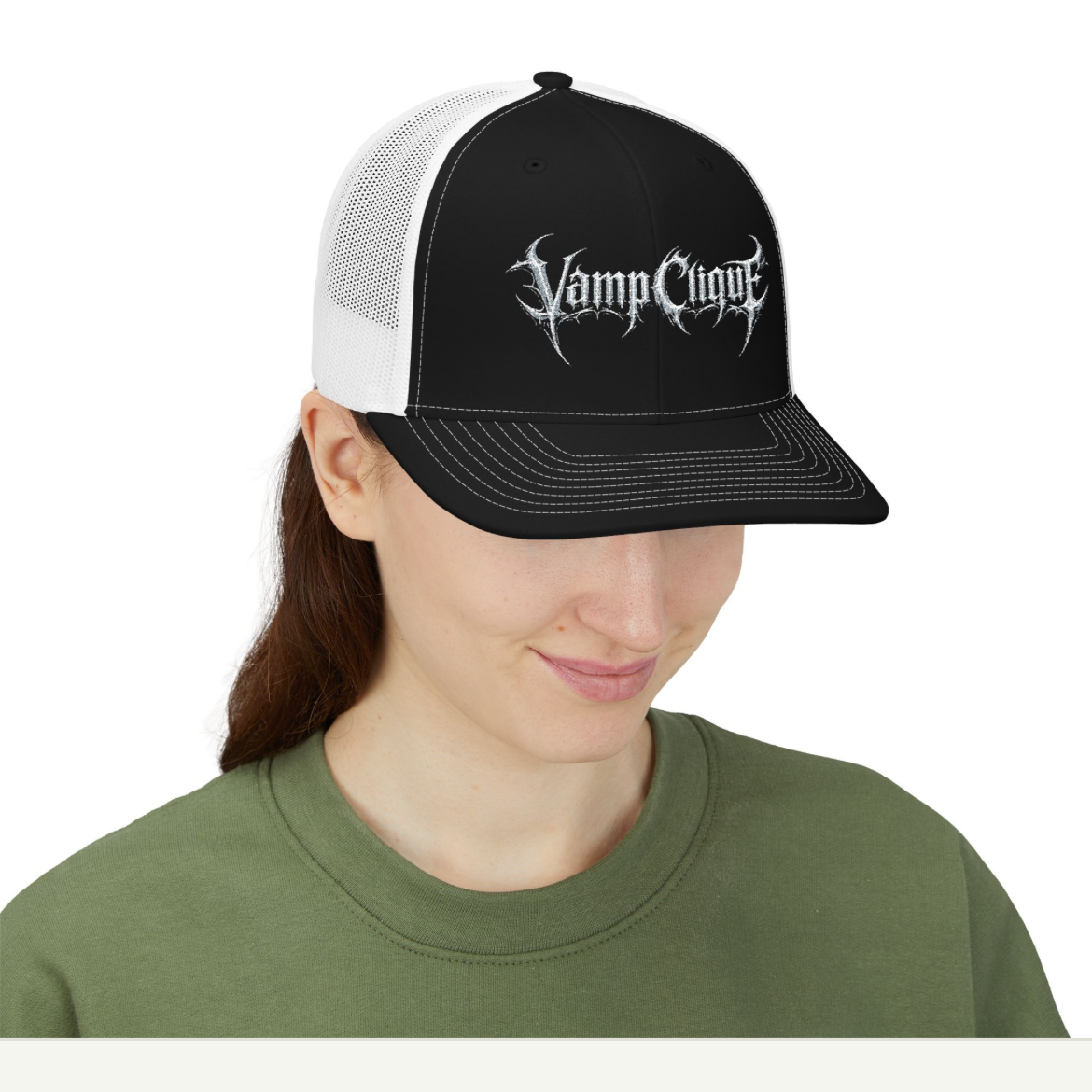 (Pre Order)Embroidered Chrome Logo Hat