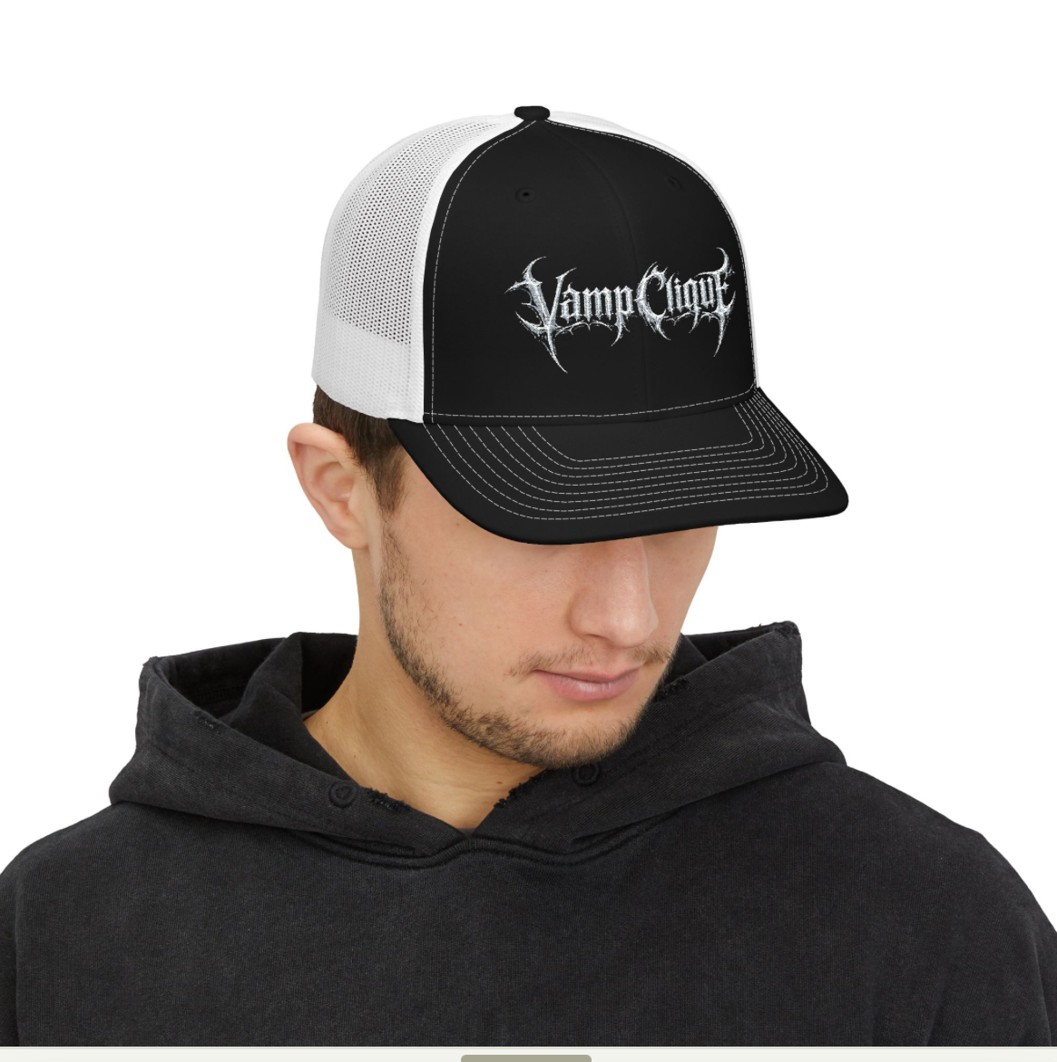 (Pre Order)Embroidered Chrome Logo Hat