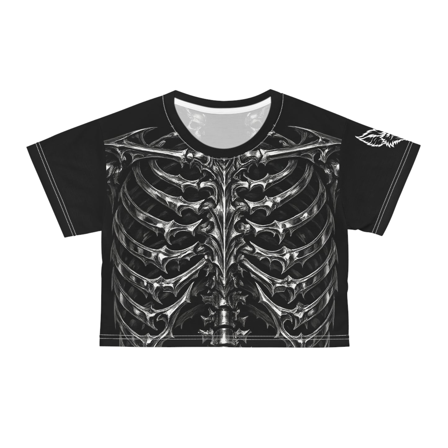 (Pre Order)Chrome Cage Crop